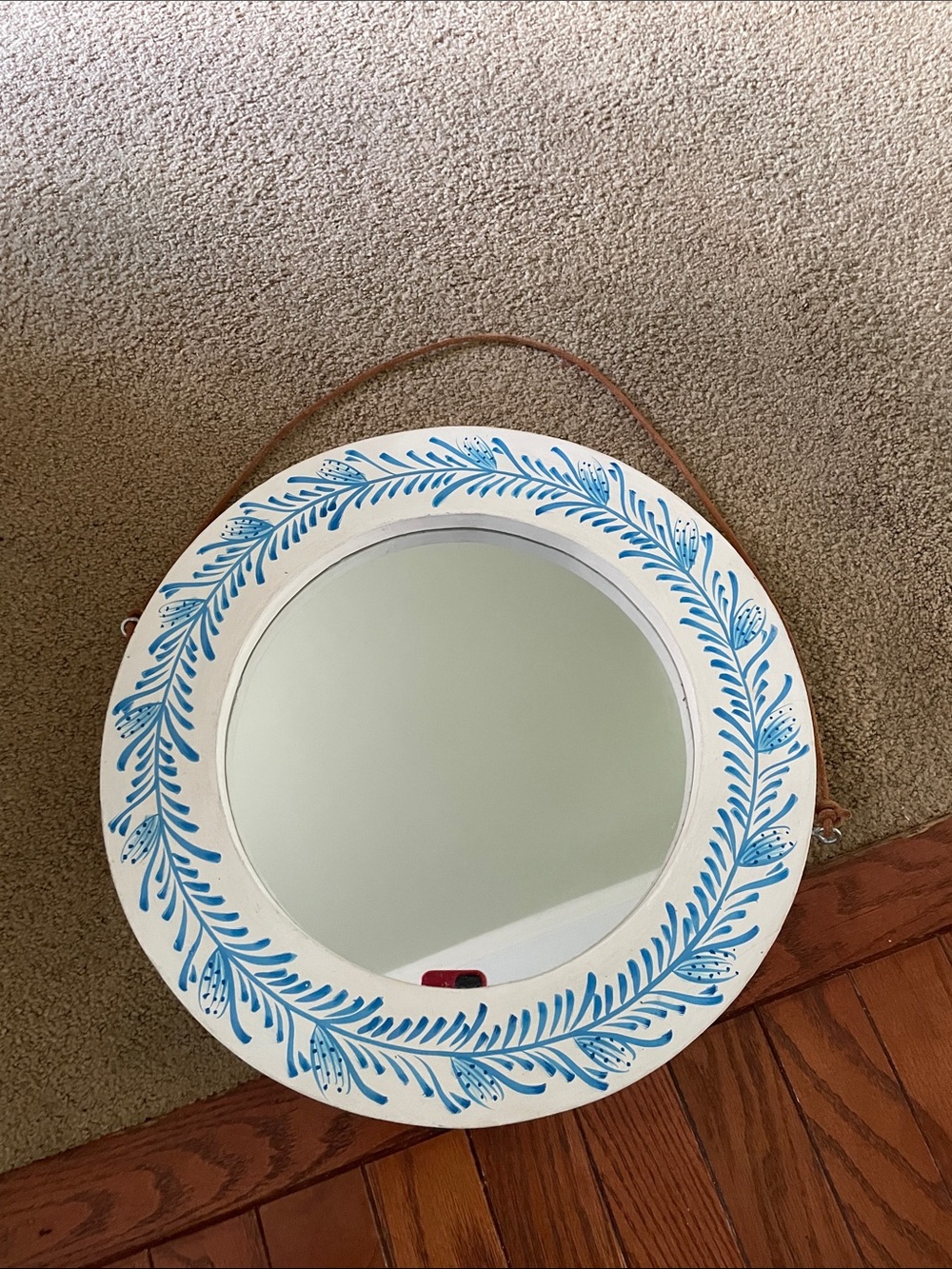 Urban Outfitters round hanging mirror